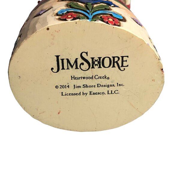 Jim Shore Santa Claus Christmas Ornament Cardinal  2014 Holiday Decor Folkart Ho - Picture 3 of 14